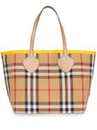 Burberry Giant Check-print Tote - Brown