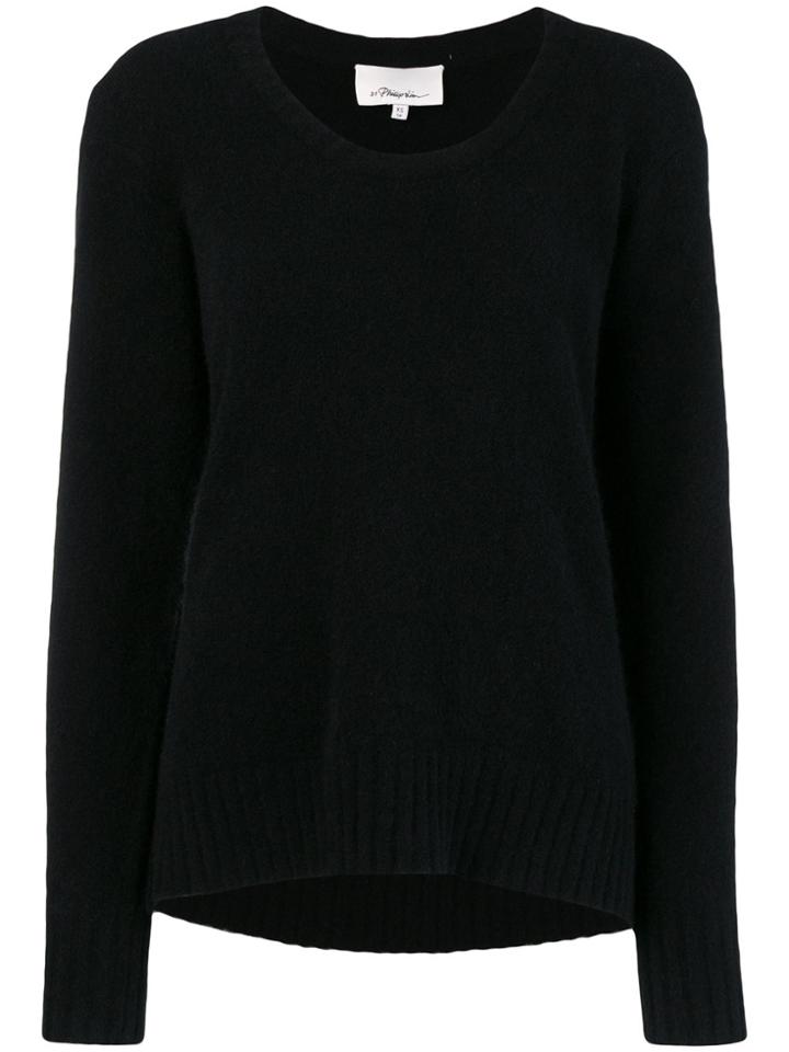 3.1 Phillip Lim Loose Fitted Sweater - Black