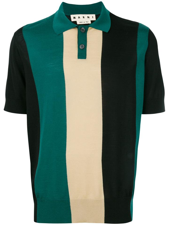 Marni Striped Polo Shirt - Multicolour