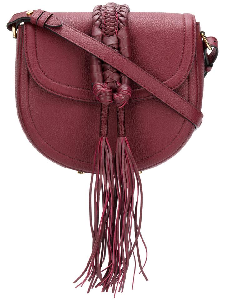 Altuzarra Fringe Detail Shoulder Bag - Red