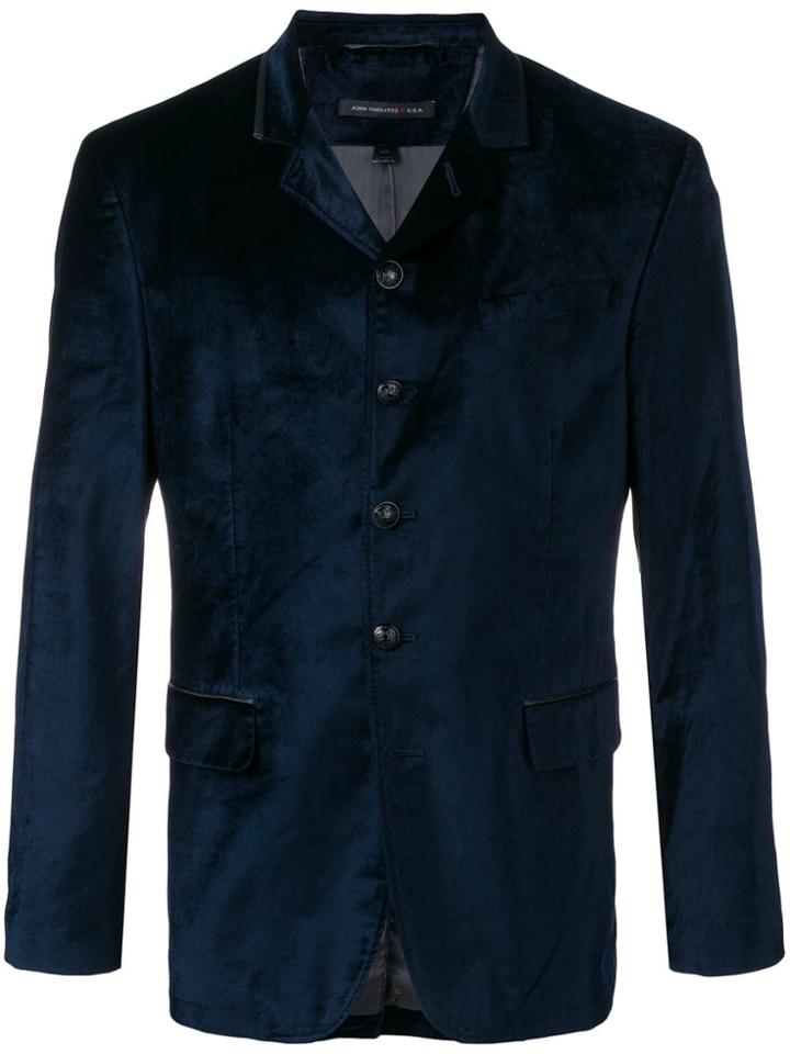 John Varvatos Button-up Blazer - Blue