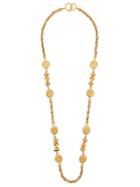 Chanel Vintage Chain Lariat Necklace - Gold