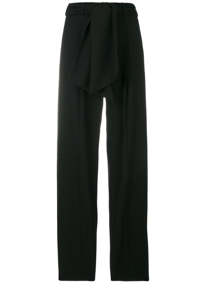 Lanvin Tie Waist Trousers - Black