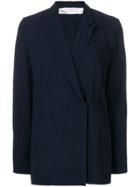 Victoria Victoria Beckham Fluid Suit Jacket - Blue