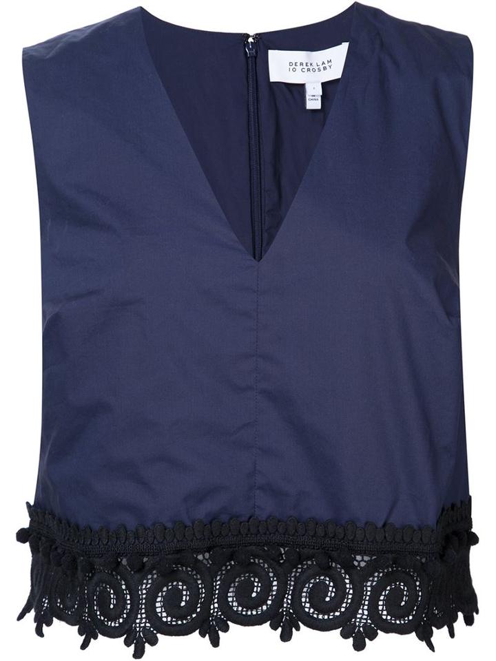 Derek Lam 10 Crosby Cropped Tank