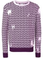 Opening Ceremony Umd X Opening Ceremony Jumper, Men's, Size: Medium, Pink/purple, Merino