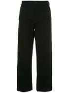 Comme Des Garçons Pre-owned Straight Leg Trousers - Blue