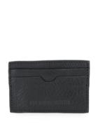 Ann Demeulemeester Textured Leather Cardholder - Black