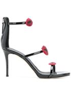 Giuseppe Zanotti Design Lips Sandals - Black