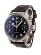 Hanhart 'pioneer Twindicator' Analog Watch, Men's