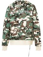Mastermind Japan Camouflage Hoodie With Skull Print - Green