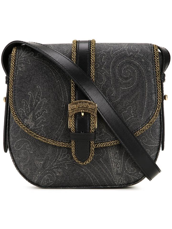 Etro Crossbody Satchel Bag, Women's, Grey