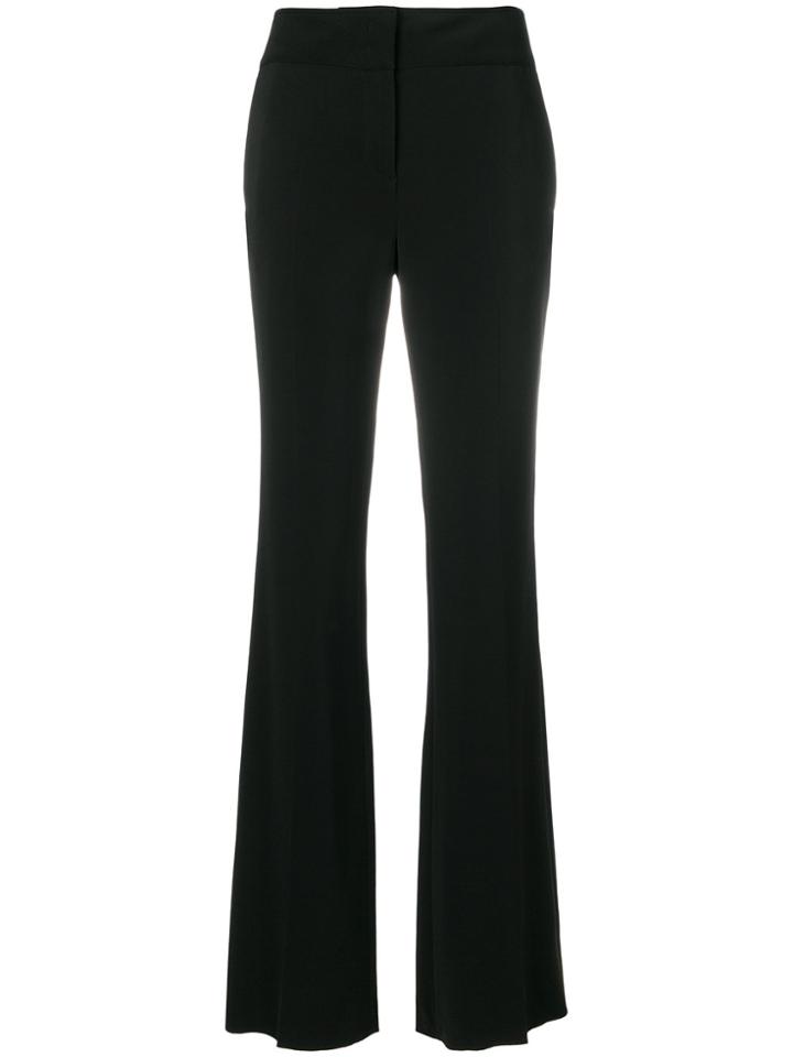 Just Cavalli Flared Fitted Trousers - Black
