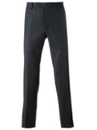 Al Duca D'aosta 1902 Classic Tailored Trousers, Men's, Size: 46, Grey, Cotton/spandex/elastane