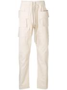 Rick Owens Drkshdw Tonal Strap Trousers - Neutrals