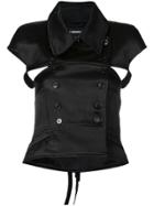 Ann Demeulemeester Luvah Top - Black