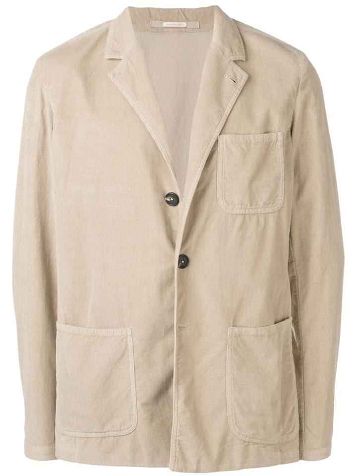 Massimo Alba Amer Micropana Blazer - Neutrals