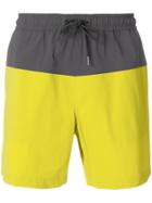 Theory Cosmos Swim Shorts - Yellow & Orange