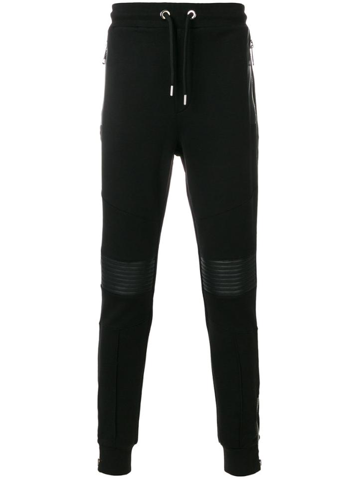 Les Hommes Designer Chic Joggers - Black