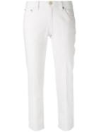 Michael Michael Kors - Cropped Jeans - Women - Cotton/spandex/elastane - 0, White, Cotton/spandex/elastane