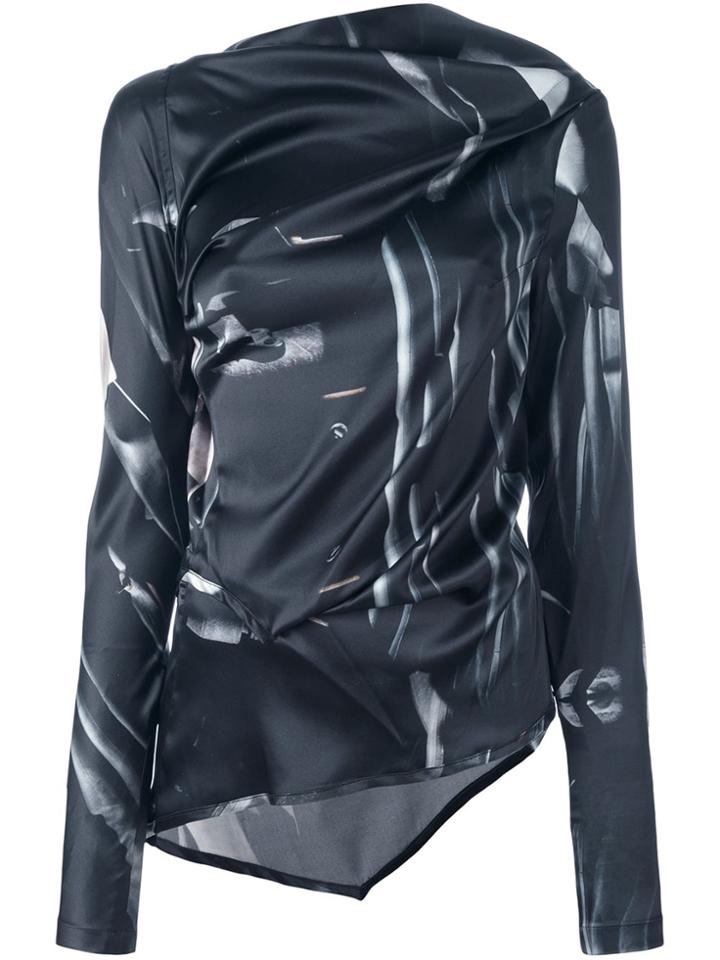 Ann Demeulemeester 'raso' Blouse - Black