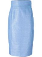 Daizy Shely Glittery Pencil Skirt