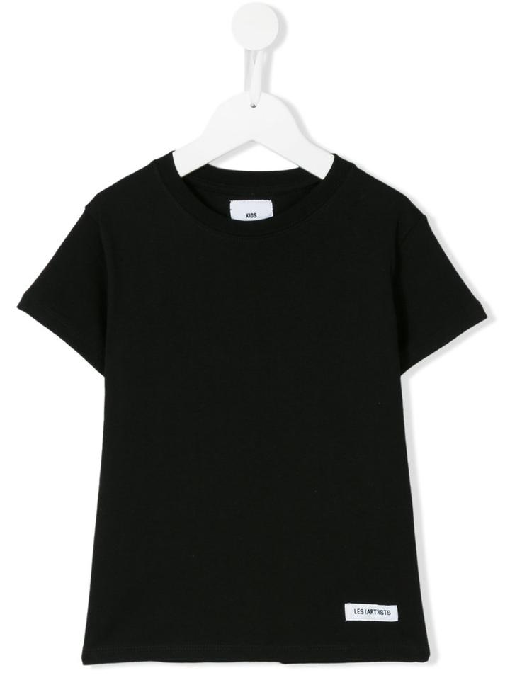Les (art)ists - Wang Print T-shirt - Kids - Cotton - 8 Yrs, Black
