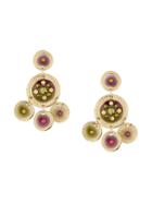Gas Bijoux 'sequin' Earrings, Women's, Metallic