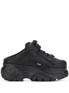 Buffalo Slip-on Platform Trainers - Black