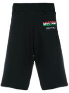 Moschino Drop Crotch Sweatshorts - Black