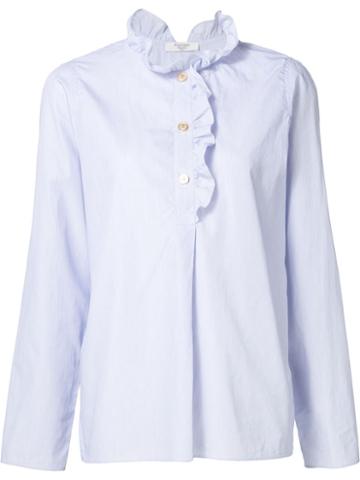 Atlantique Ascoli Ruffle Trim Shirt