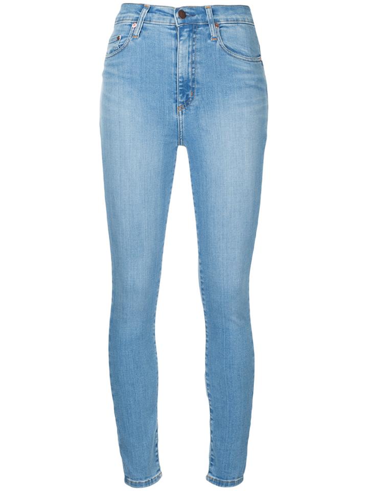 Nobody Denim Siren Skinny Ankle Praise Jeans - Blue