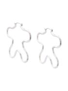 Rachel Comey Wavy Shape Earrrings - Silver