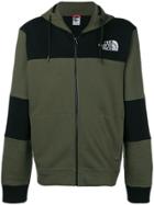 The North Face Logo Colour Block Hoodie - Green