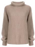 Sofie D'hoore Cashmere Roll Neck Sweater - Neutrals