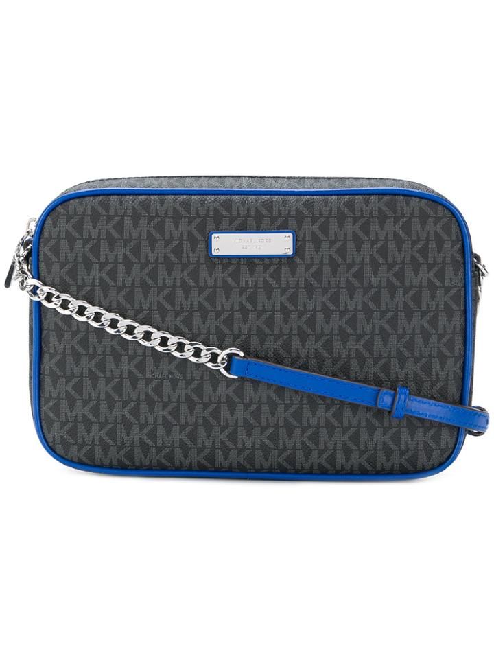 Michael Michael Kors Jet Set Large Crossbody Bag - Black