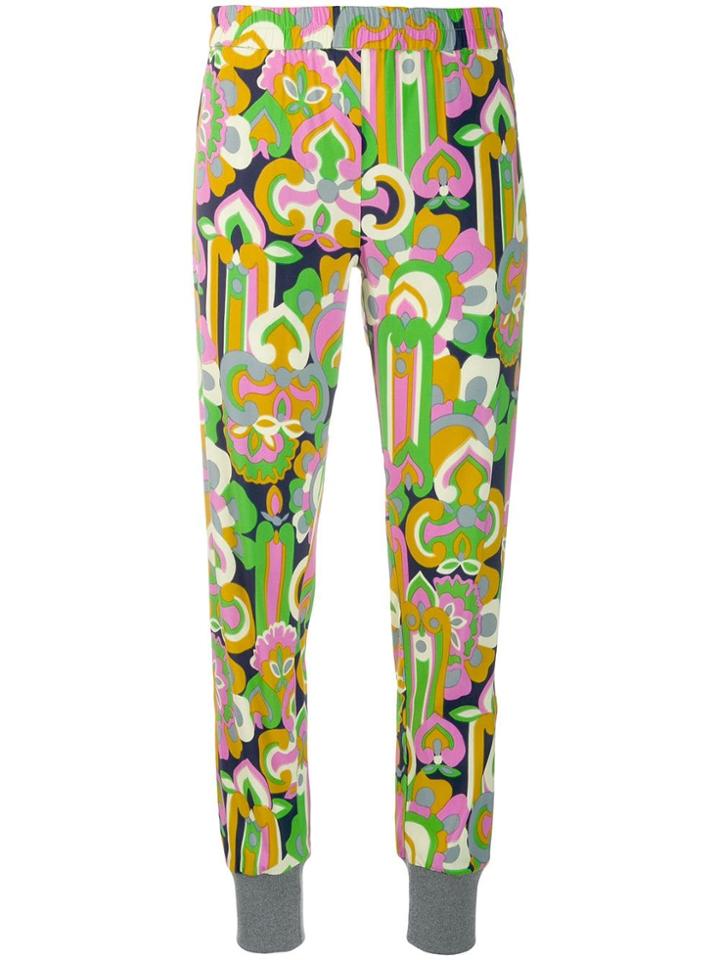 La Doublej Jet Printed Track Pants - Pink