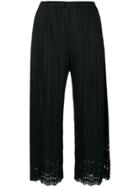 Pleats Please By Issey Miyake Pleated Trousers - Black
