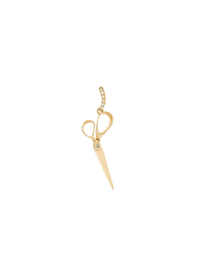 Aurelie Bidermann Scissor Pendant - Metallic