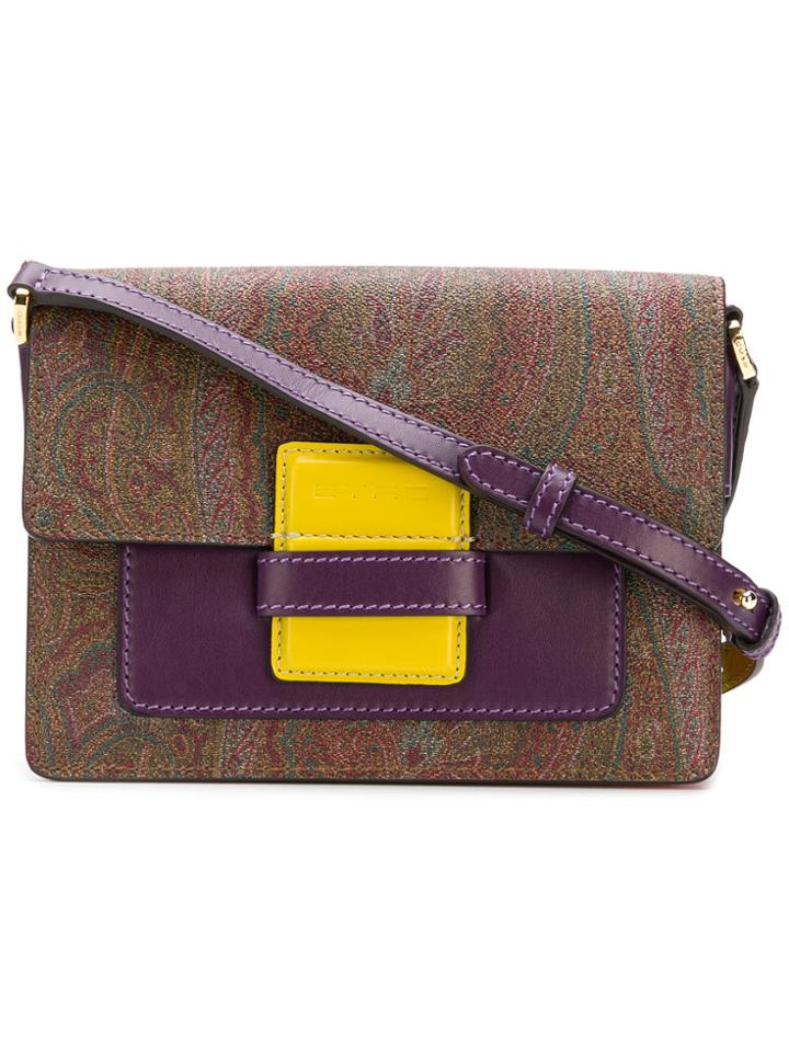 Etro Paisley Print Satchel - Multicolour