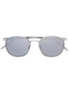 Linda Farrow - Rimless Thin Frame Sunglasses - Men - Acetate/gold Plated Titanium - One Size, Grey, Acetate/gold Plated Titanium