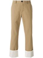 Loewe Turn-up Chino Trousers - Nude & Neutrals