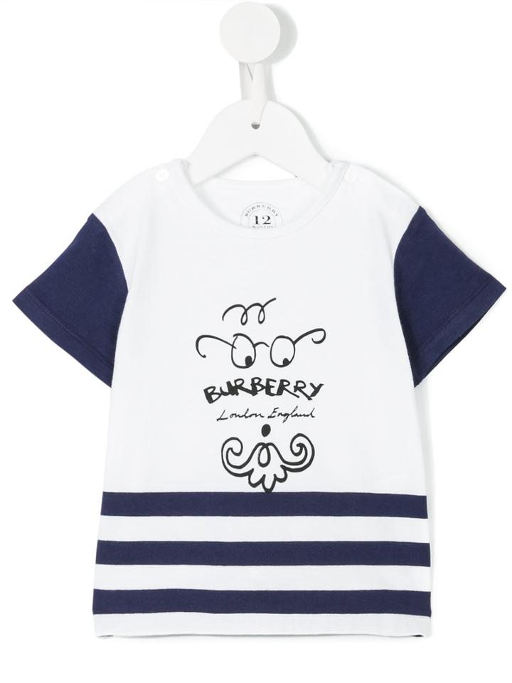 Burberry Kids - Mini Finn T-shirt - Kids - Cotton - 36 Mth, White
