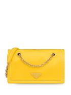 Prada Chain Strap Shoulder Bag - Yellow