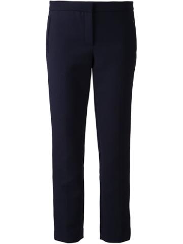The Row Tane Trousers, Women's, Size: 6, Blue, Cotton/nylon/spandex/elastane