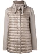 Herno Padded Front Jacket - Nude & Neutrals