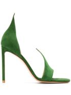 Francesco Russo Suede Sandals - Green