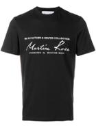 Martine Rose Printed Logo T-shirt - Black