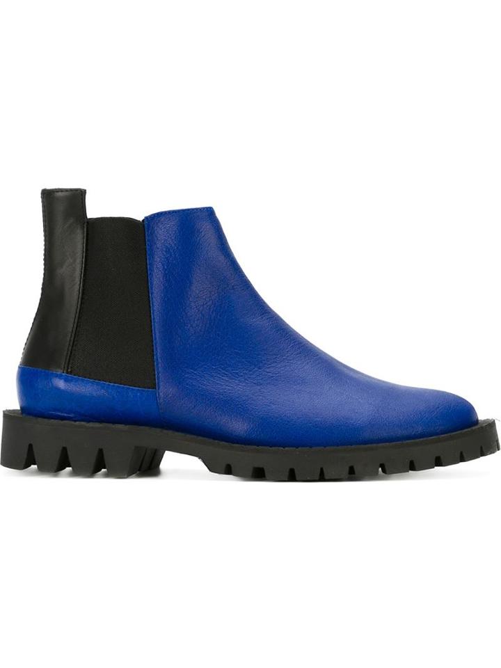 Études Chunky Sole Chelsea Boots