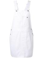 Tommy Jeans Dungaree Short Dress - White